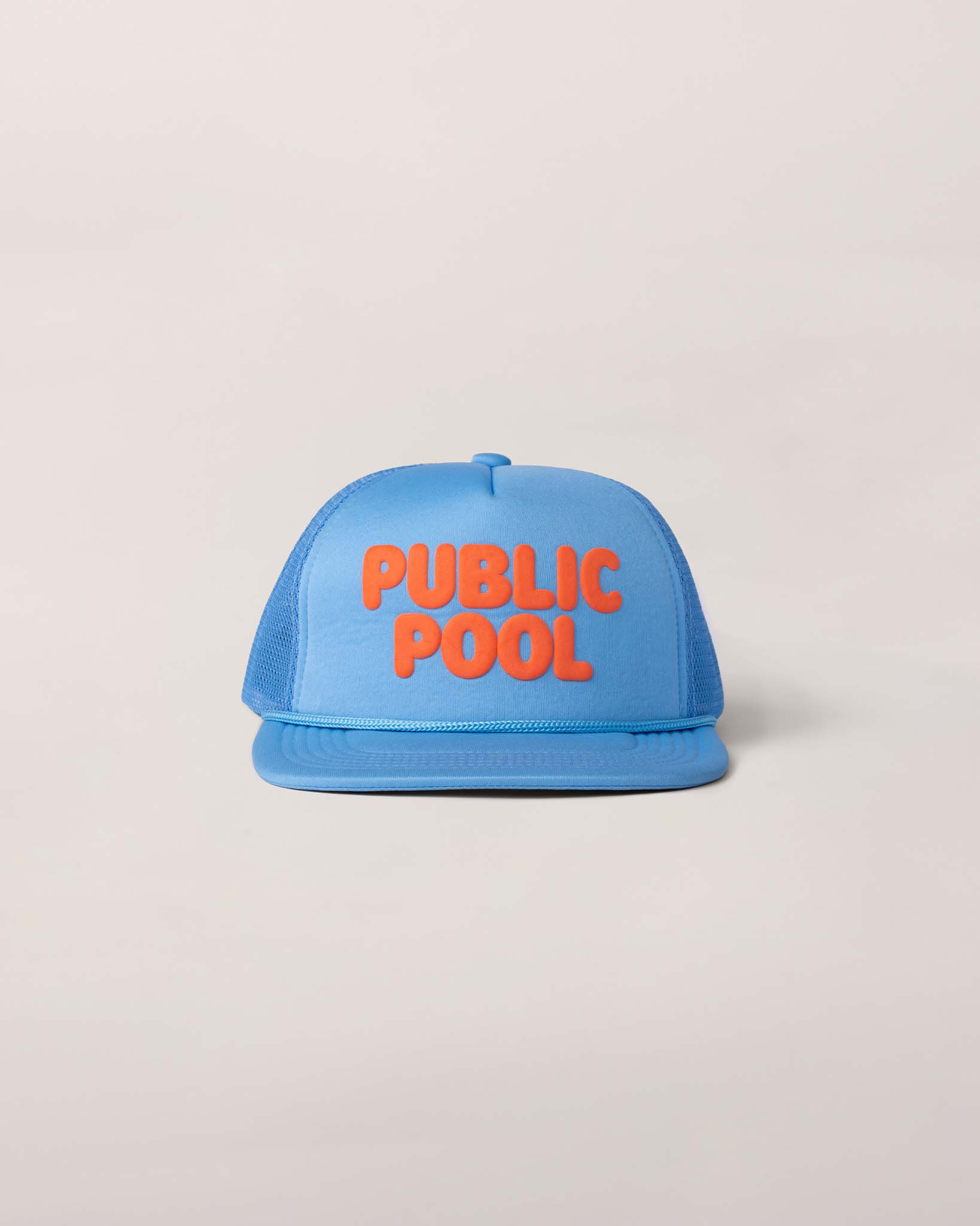 Pool Trucker Hat — Baby Blue – Public Pool