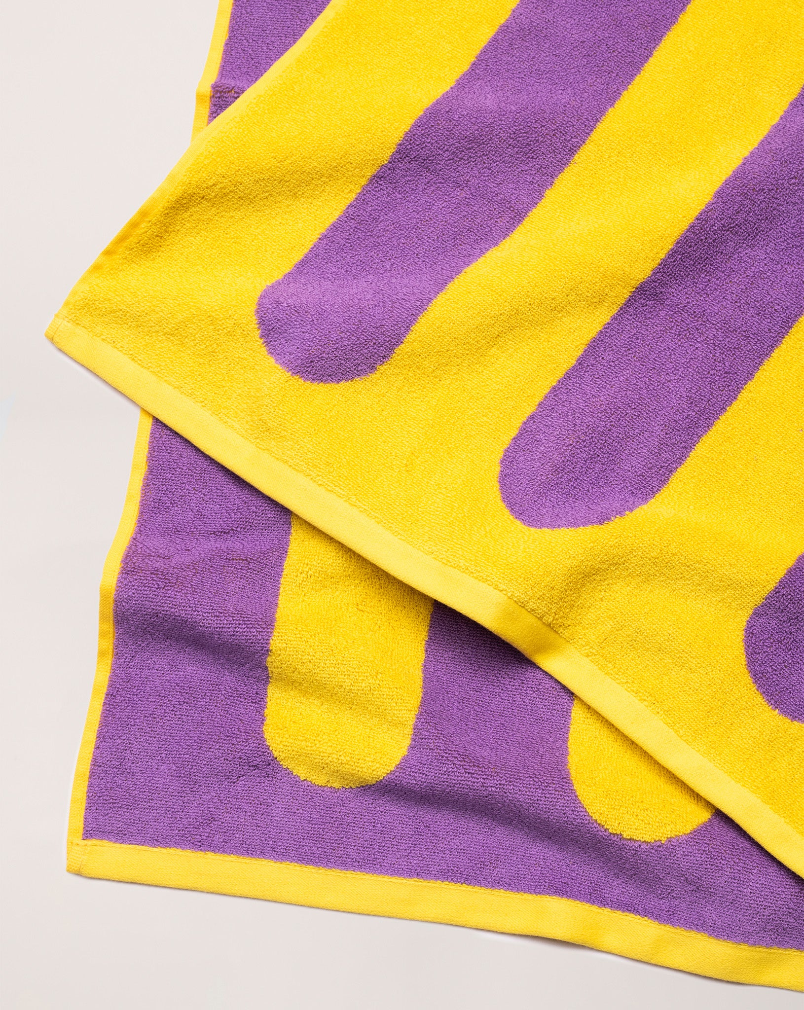 Classic Cabana Towel — Grape Glow