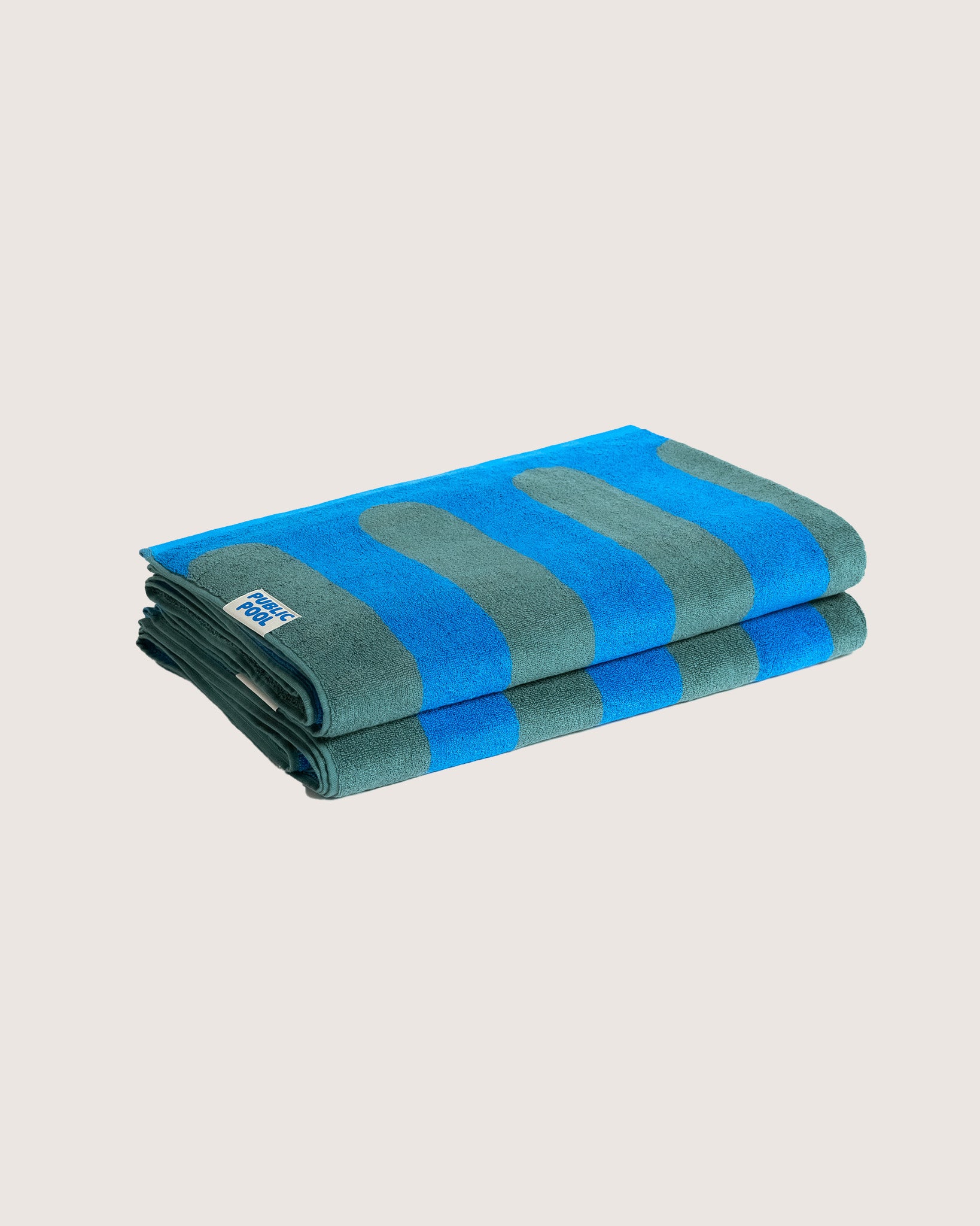 2 Towel Bundle — Blue Raspberry