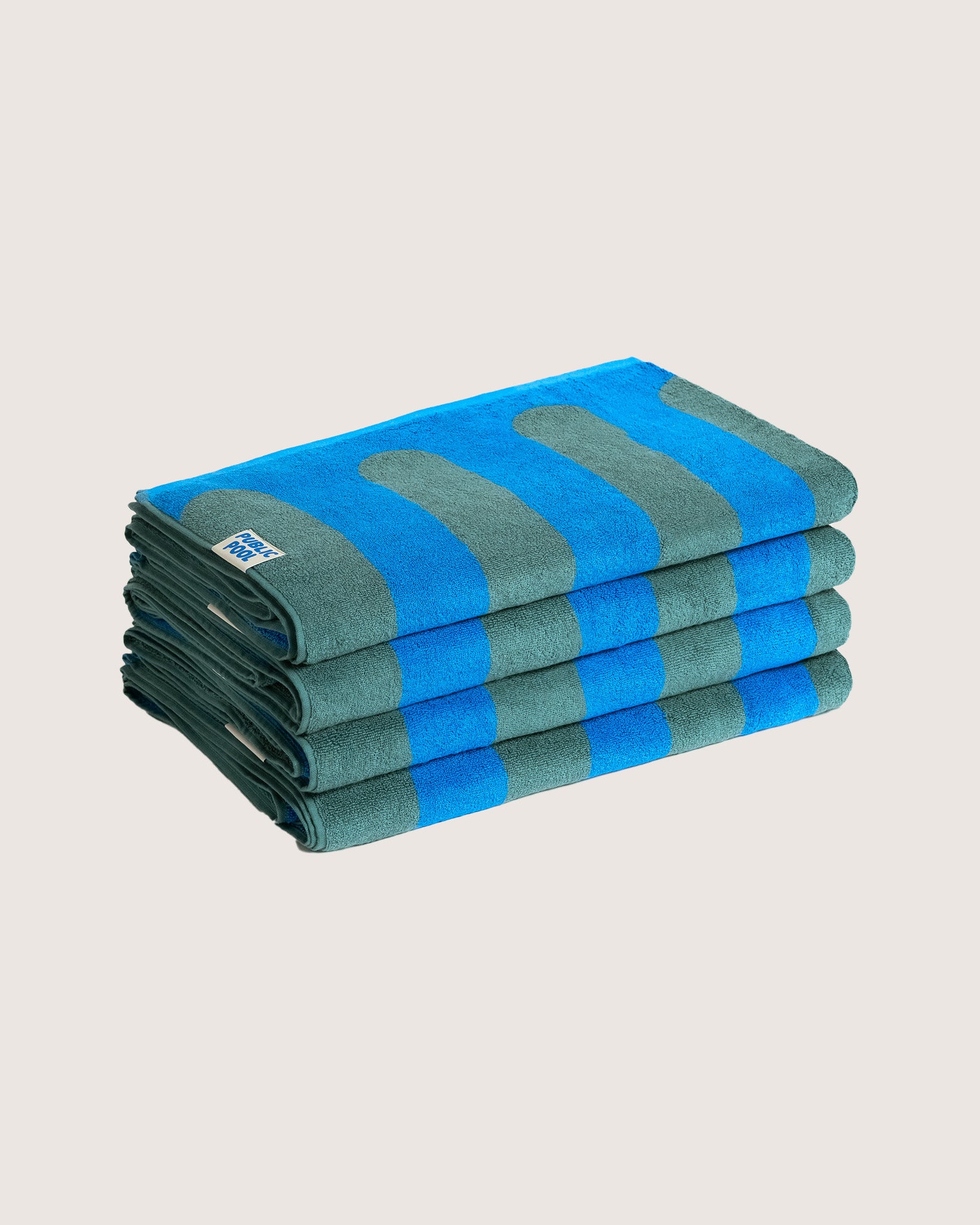 4 Towel Bundle — Blue Raspberry