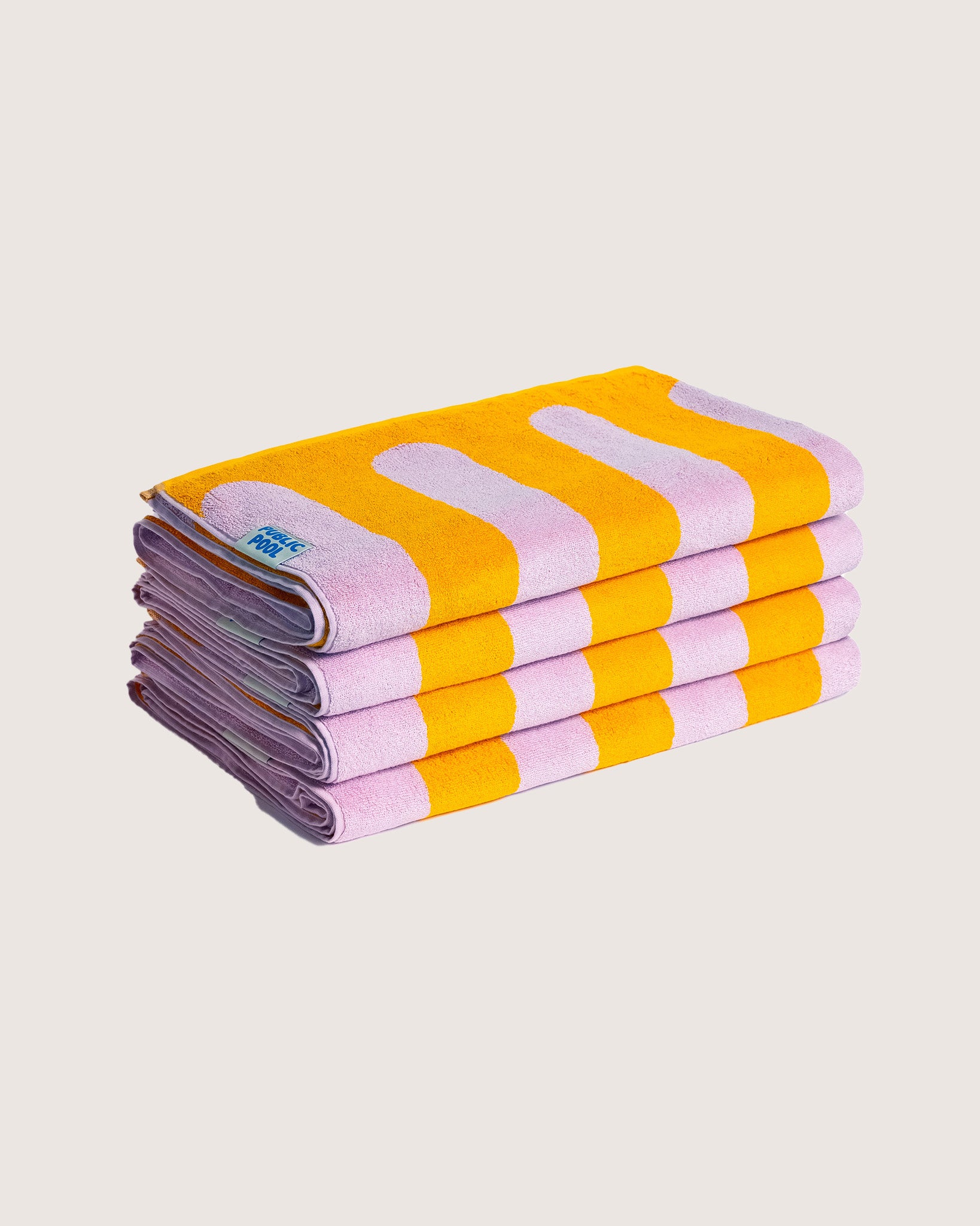 4 Towel Bundle — Pink Lemonade